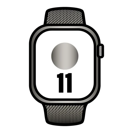 Apple Watch Series 11 GPS + Cellular 46mm Titanio Natural - Correa Milanese Natural S/M - MFCY4QL/A Apple Watch Series 11 GPS + Cellular 46mm Titanio Natural - Correa Milanese Natural S/M - MFCY4QL/A